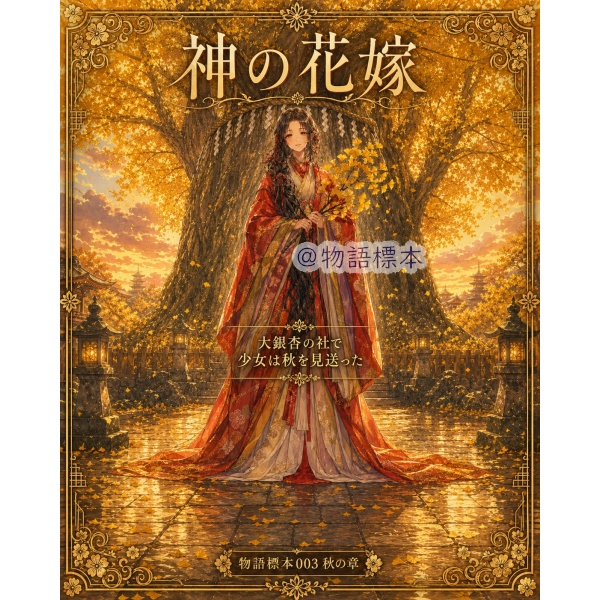 神の花嫁|物語標本003 秋の章【AIイラスト掌編PDF】