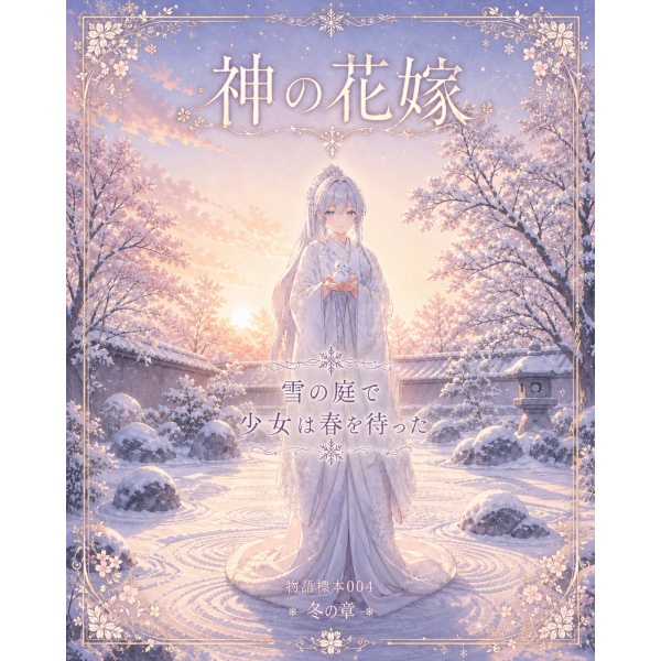神の花嫁｜物語標本004 冬の章【AIイラスト掌編PDF】