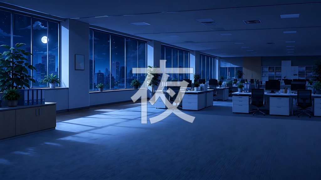 背景素材01|オープンオフィス 5枚セット【差分あり】