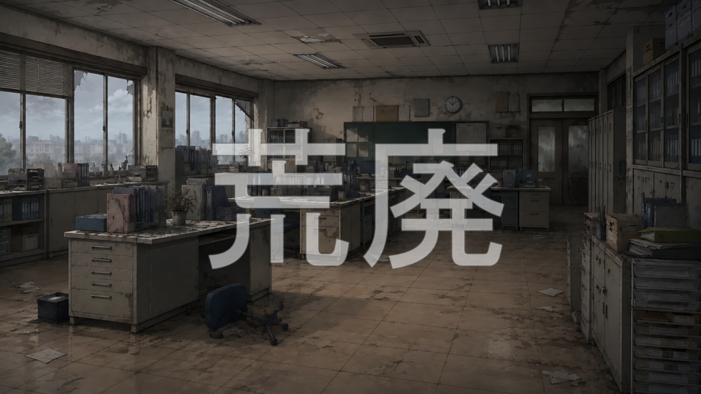 背景素材06|職員室 5枚セット【差分あり】