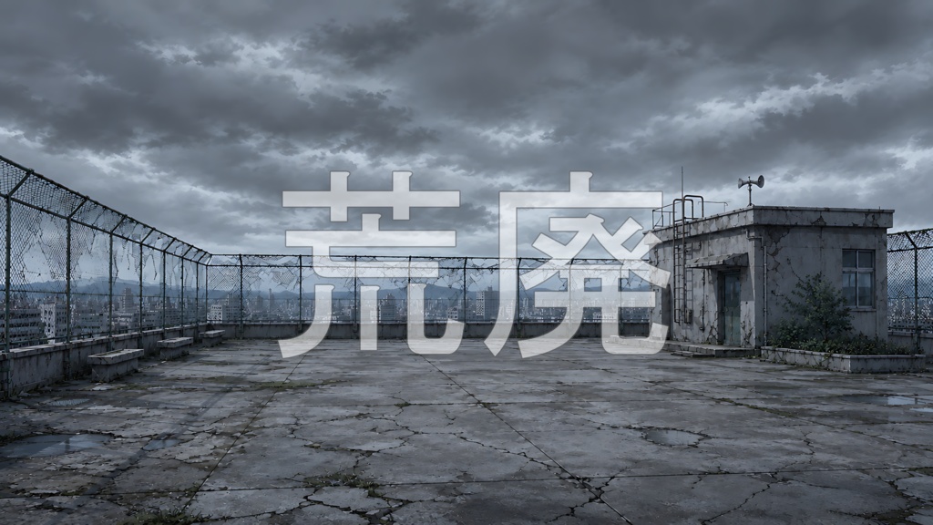 背景素材07|屋上 5枚セット【差分あり】