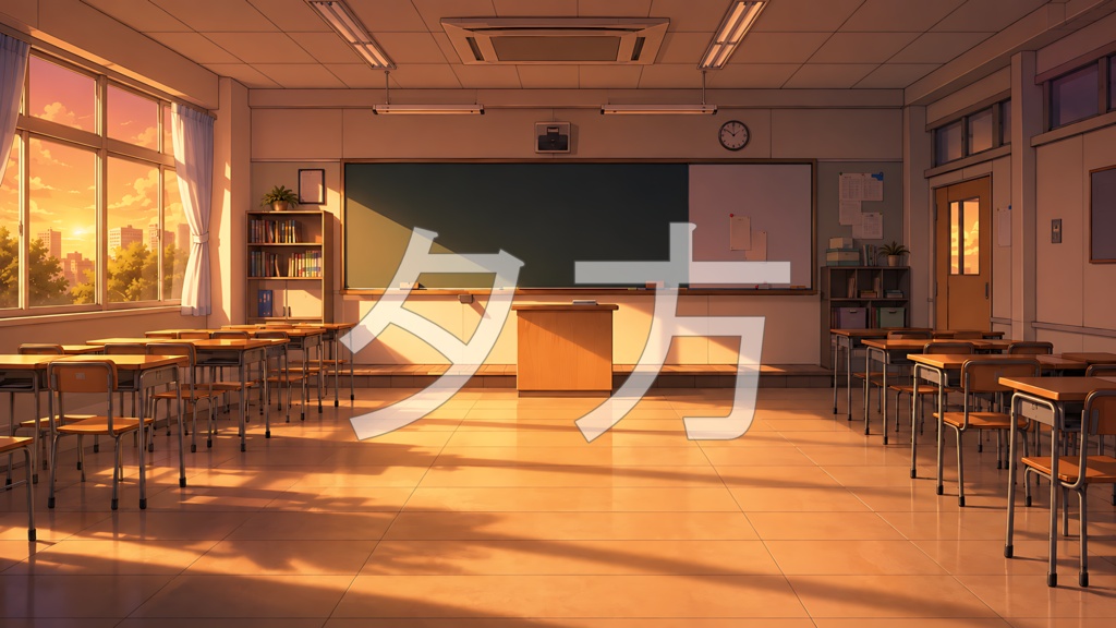 背景素材08|教室 5枚セット【差分あり】