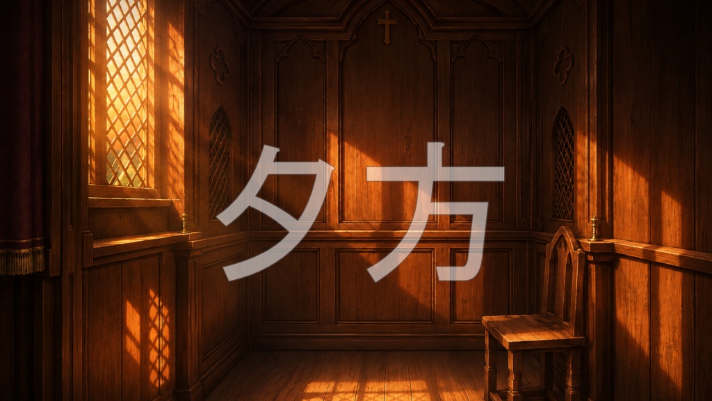 背景素材13|懺悔室 5枚セット【差分あり】