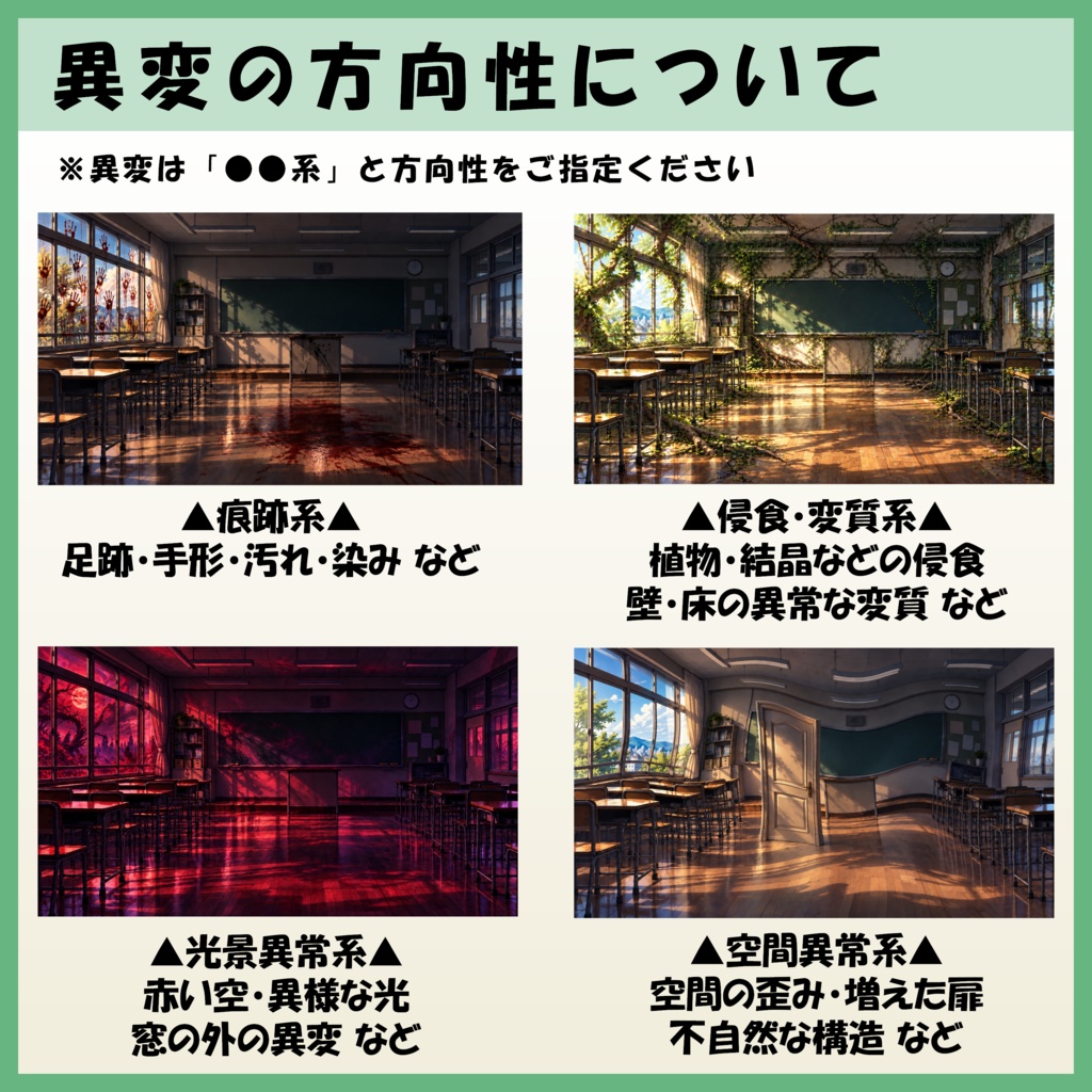 【基本料金2,500円|セミオーダー背景】TRPG・ゲーム・動画向け4K UHD背景素材