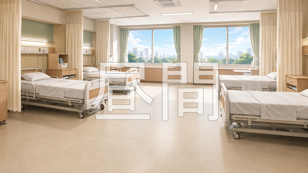 背景素材16|4人用病室 5枚セット【差分あり】