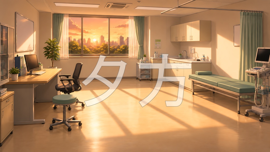 背景素材17|診察室 5枚セット【差分あり】