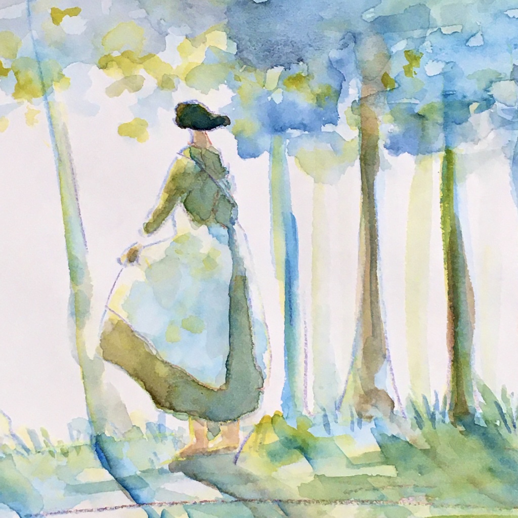 「ひかりのほうへ」ドローイング作品