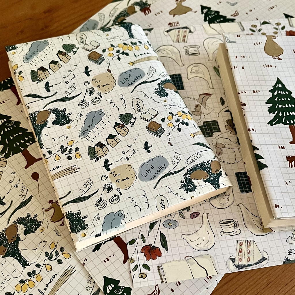 オリジナルラッピングペーパーセット