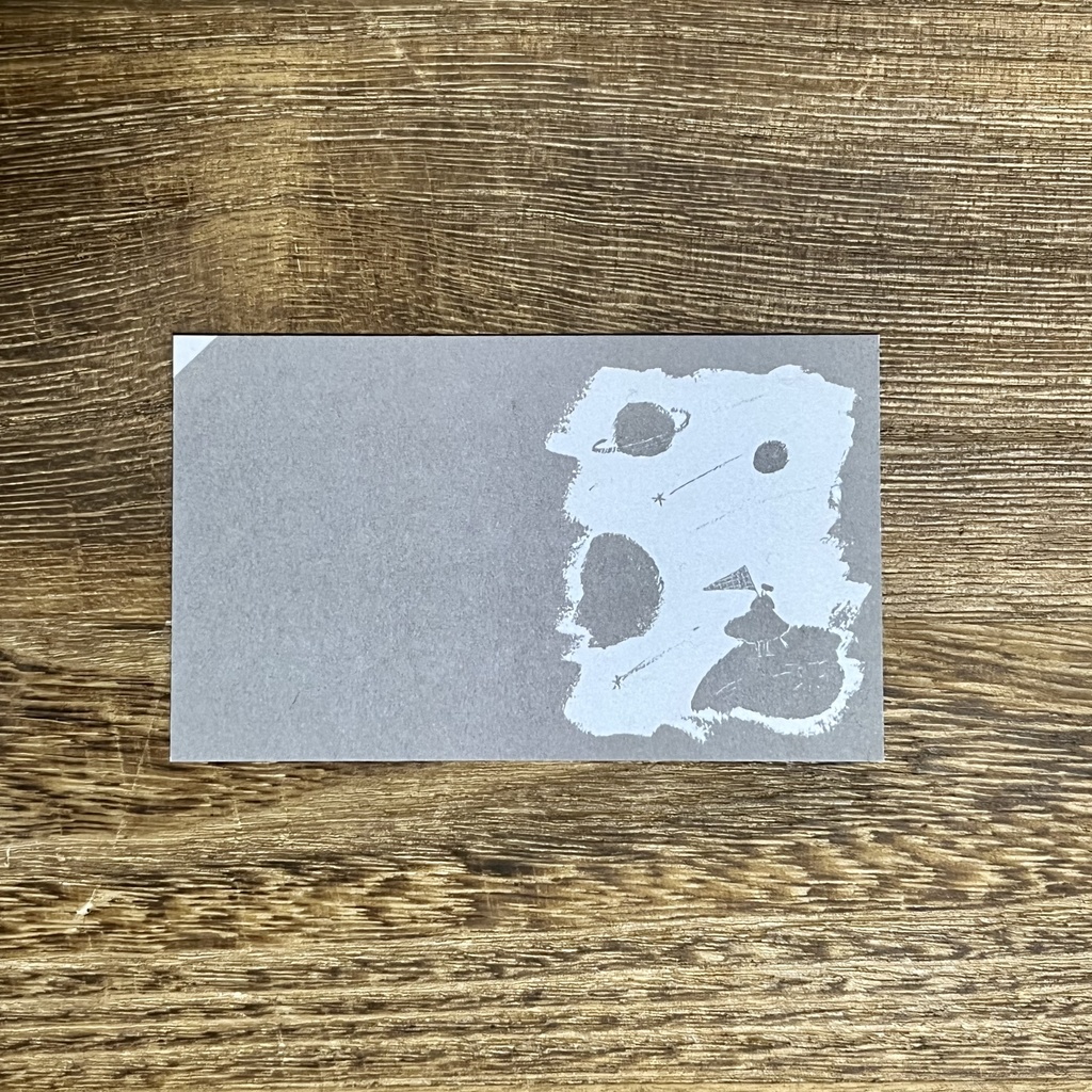 「油彩ドローイング」メッセージカードセット