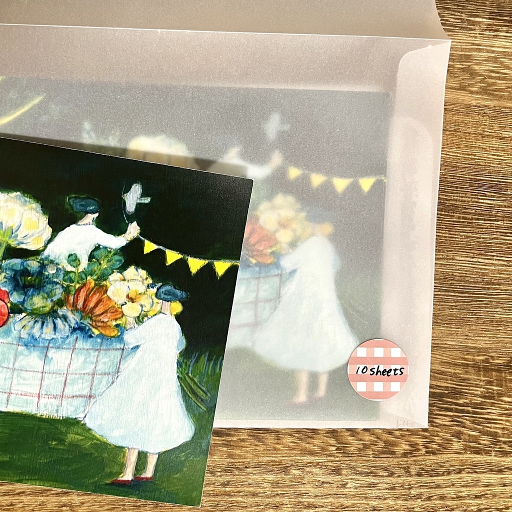 ねこのカードセット(10枚セット)