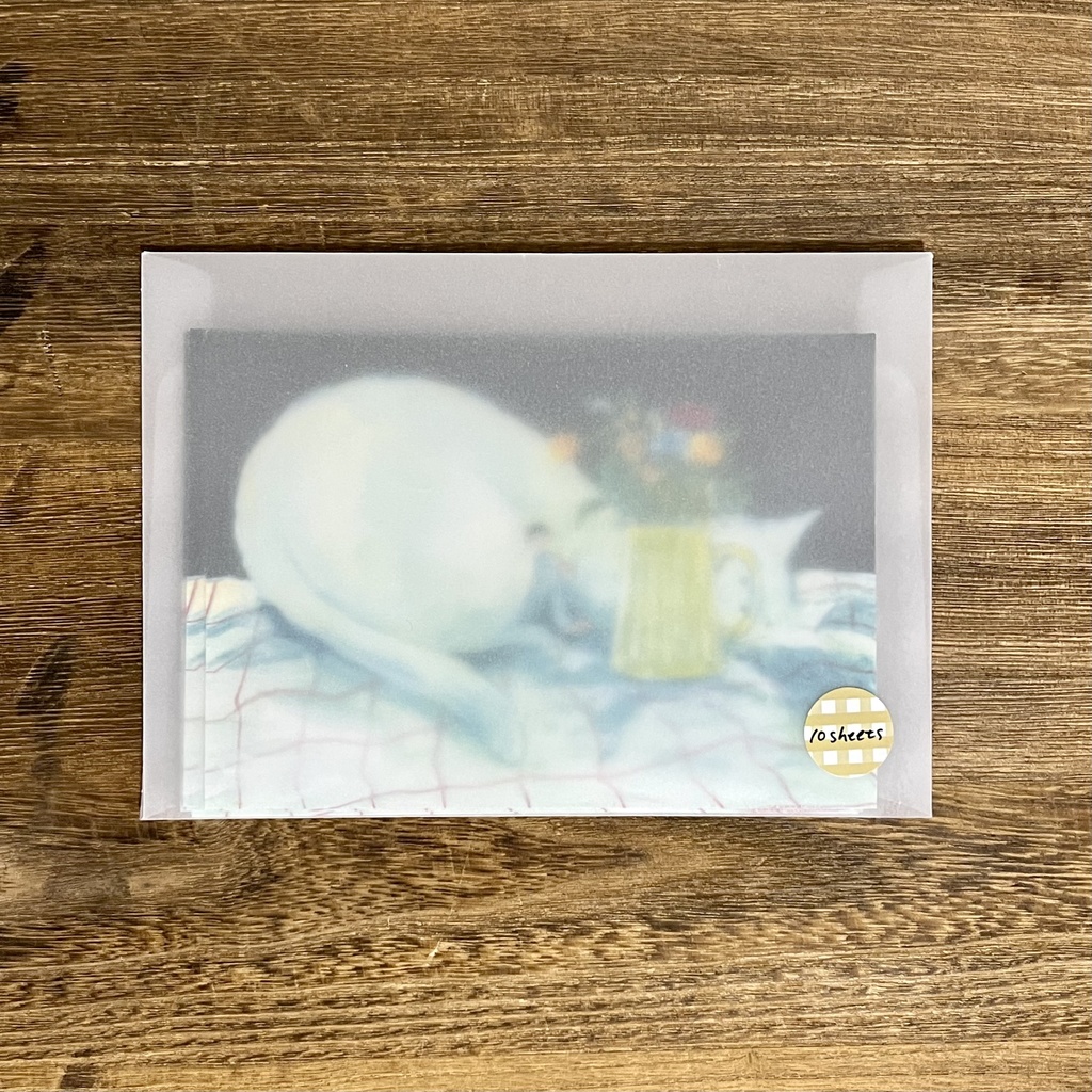 ねこのカードセット(10枚セット)