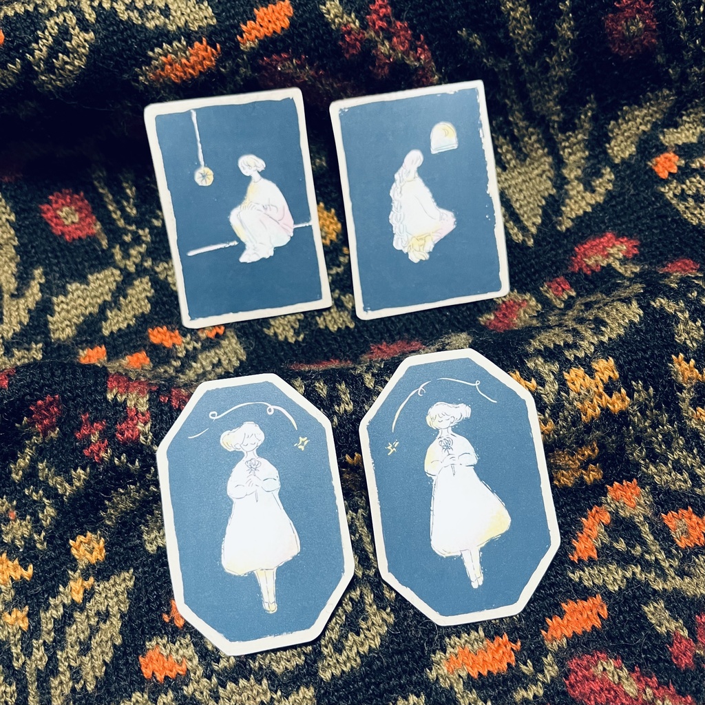 ドローイングステッカーセットF