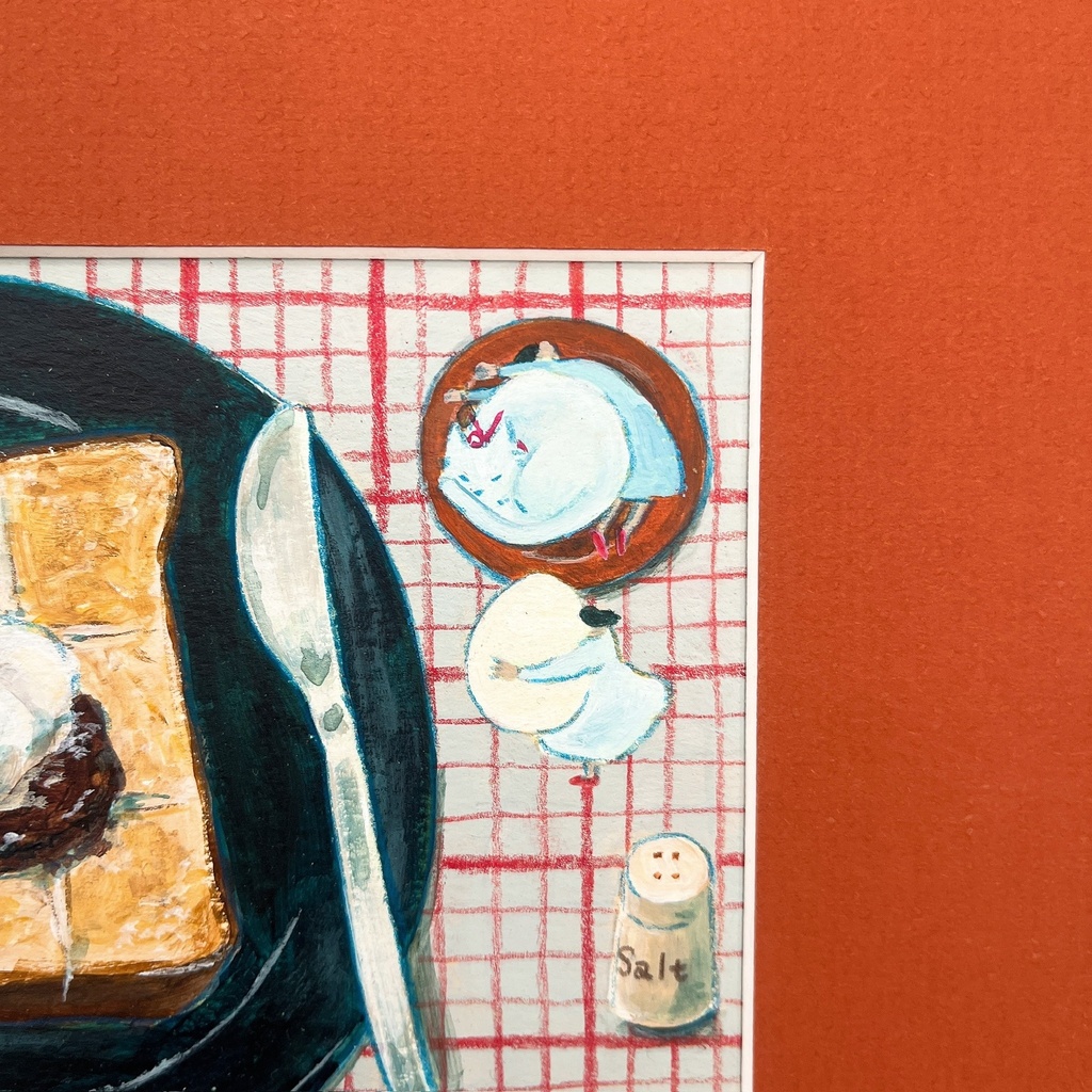 原画「理想的な朝食」