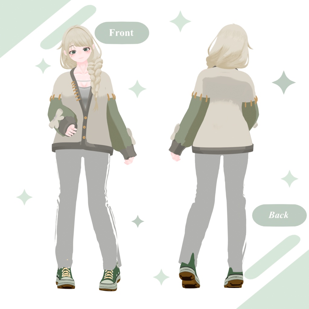 MiLa ミラ オリジナル3Dモデル