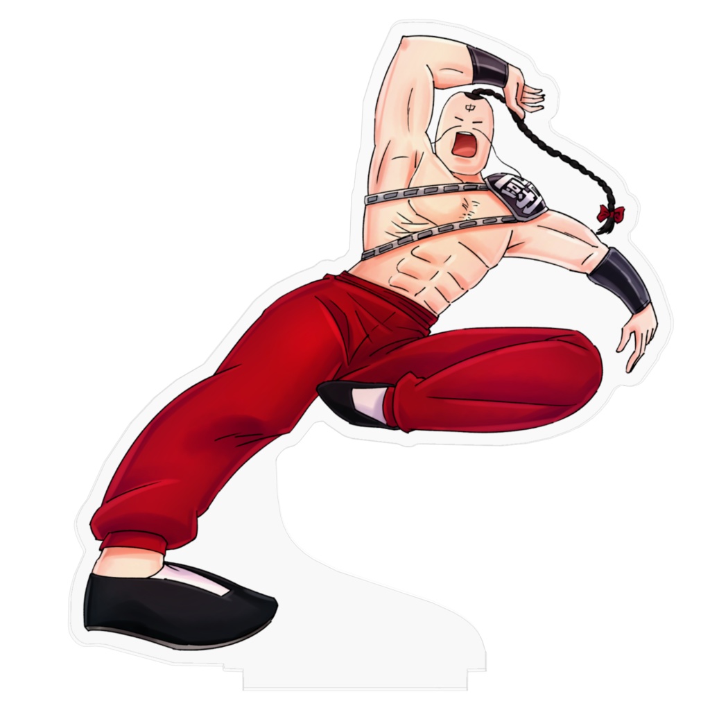 闘将!!拉麺男「烈火太陽脚」-アクスタ