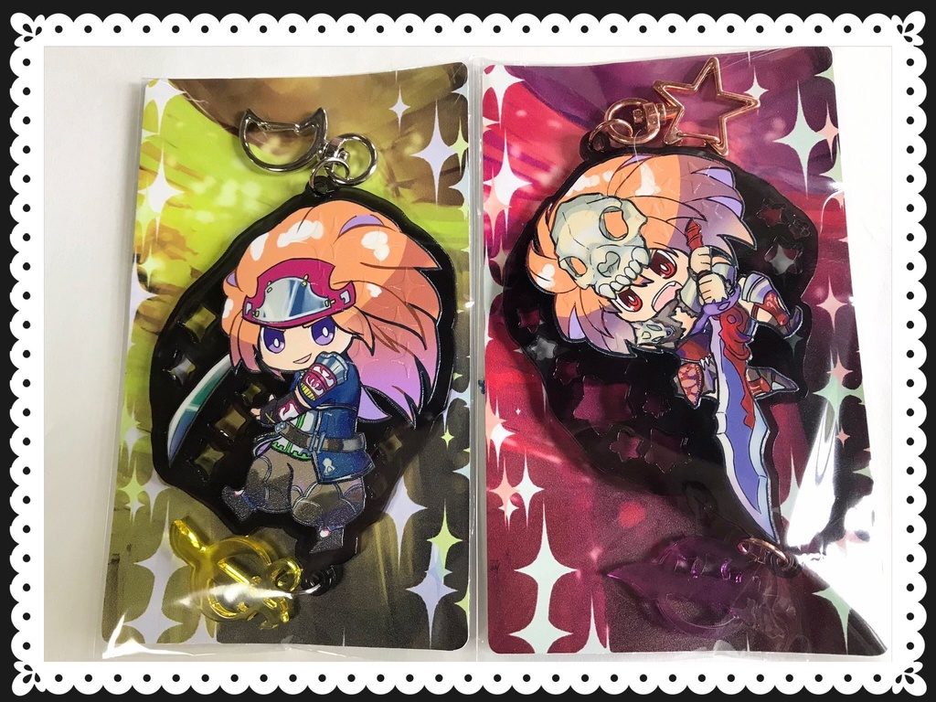 【闇クラス】デュランのゆらキラアクリルキーホルダー【あんしんBOOTHパック】