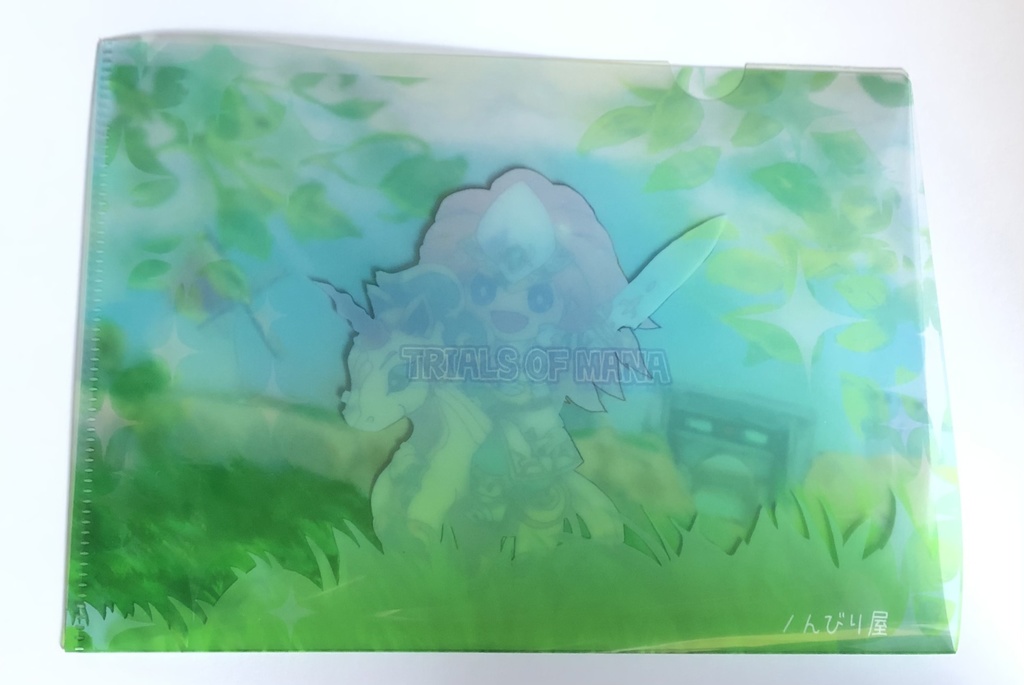 つよいこのミニクリアファイル【聖剣伝説3】【あんしんBOOTHパック】