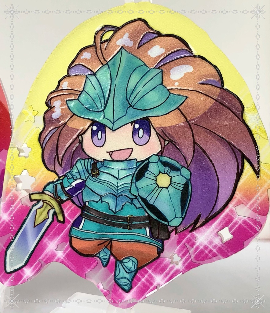 【クラス2】デュランのゆらキラアクリルキーホルダー【あんしんBOOTHパック】