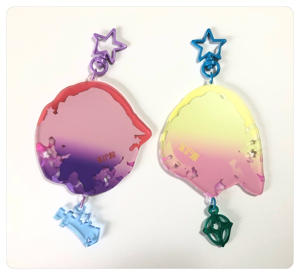 【クラス2】デュランのゆらキラアクリルキーホルダー【あんしんBOOTHパック】