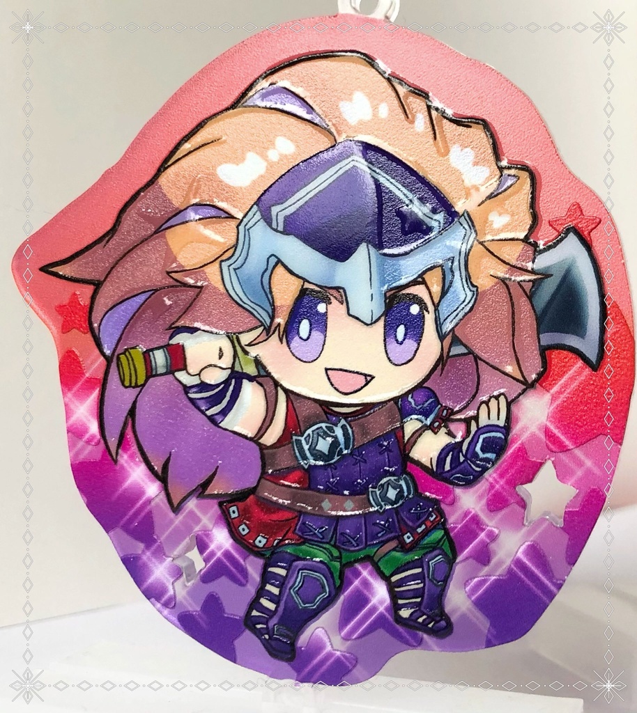 【クラス2】デュランのゆらキラアクリルキーホルダー【あんしんBOOTHパック】