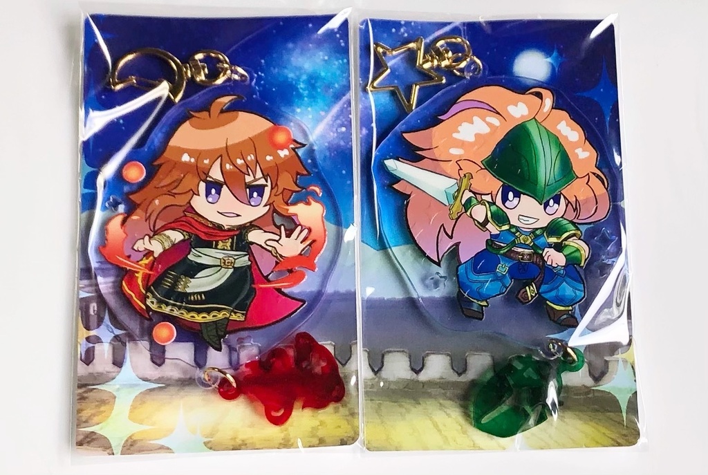 ライバル!デュラン・紅蓮の魔導師アクリルキーホルダー