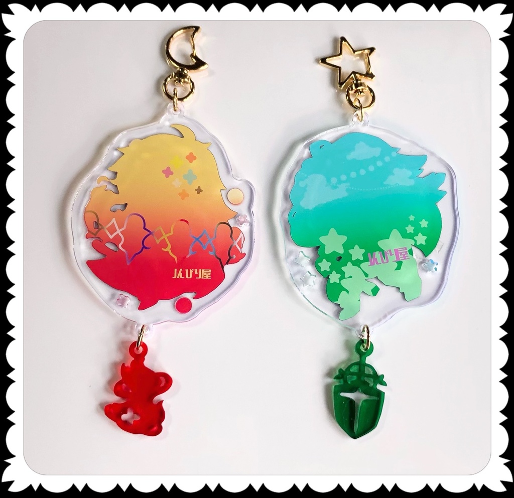 ライバル!デュラン・紅蓮の魔導師アクリルキーホルダー