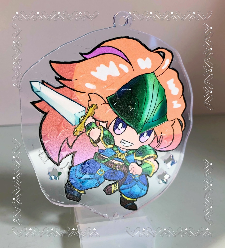 ライバル!デュラン・紅蓮の魔導師アクリルキーホルダー