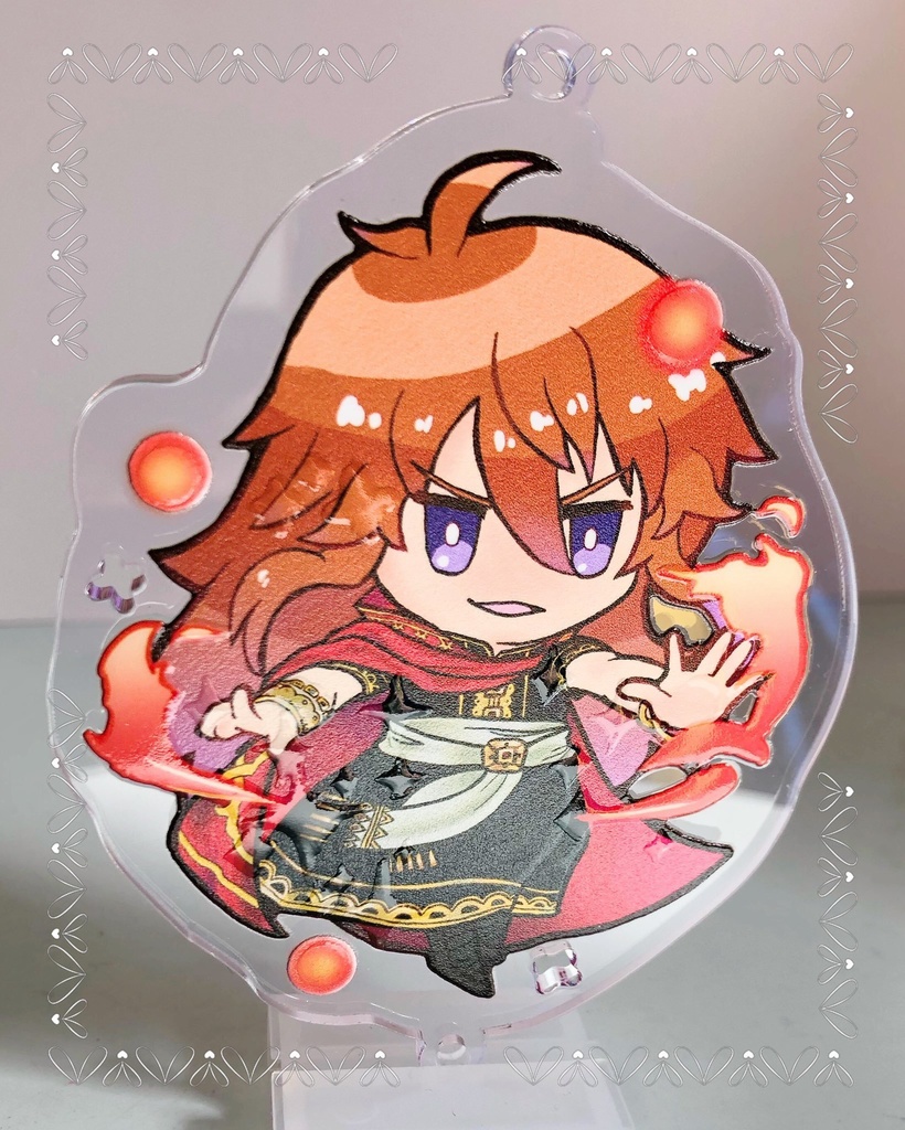 ライバル!デュラン・紅蓮の魔導師アクリルキーホルダー