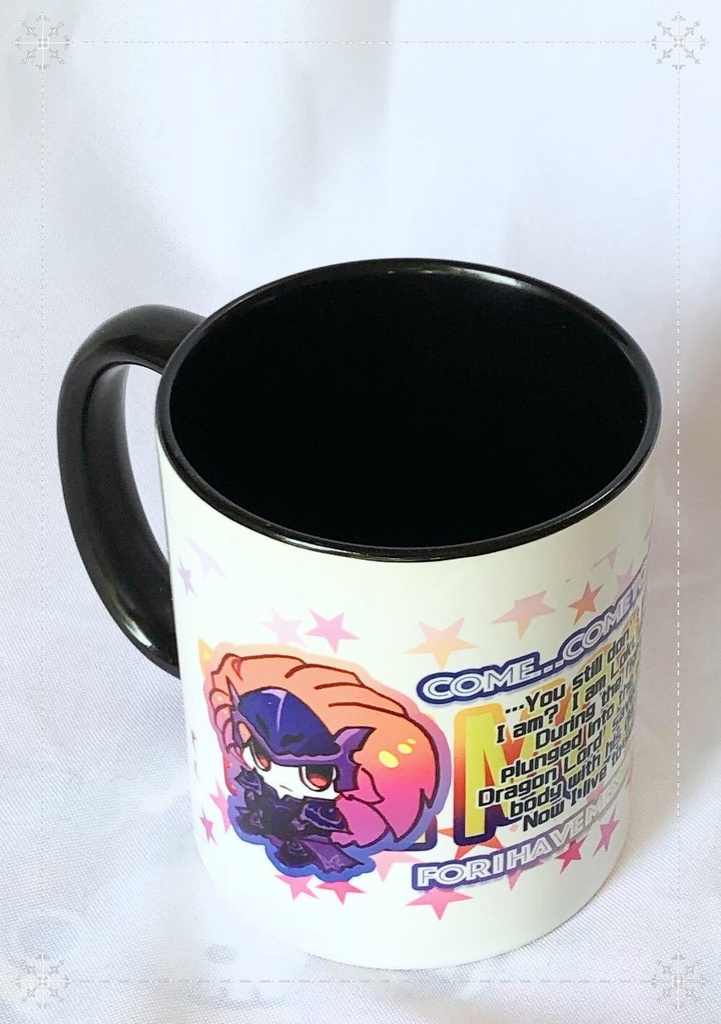 【4/11新作】闇堕ちモンスターくんのぐびぐびマグカップ