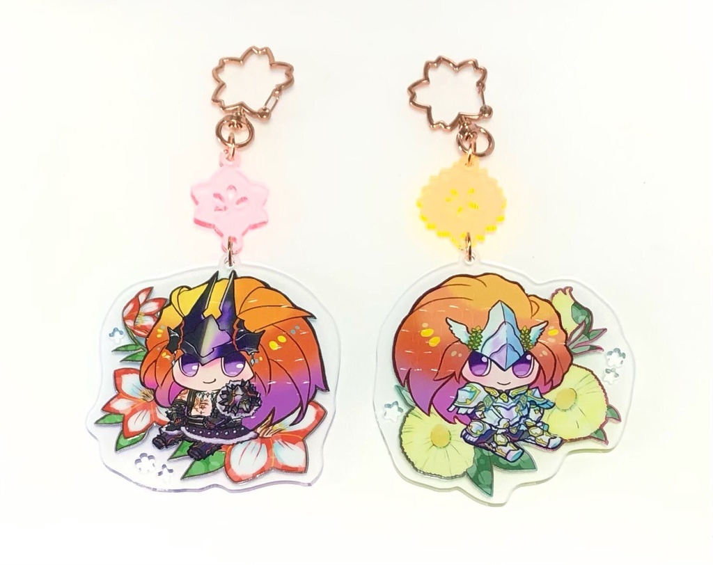 【7/31新作】フォルセナの花いっぱい アクリルキーホルダー