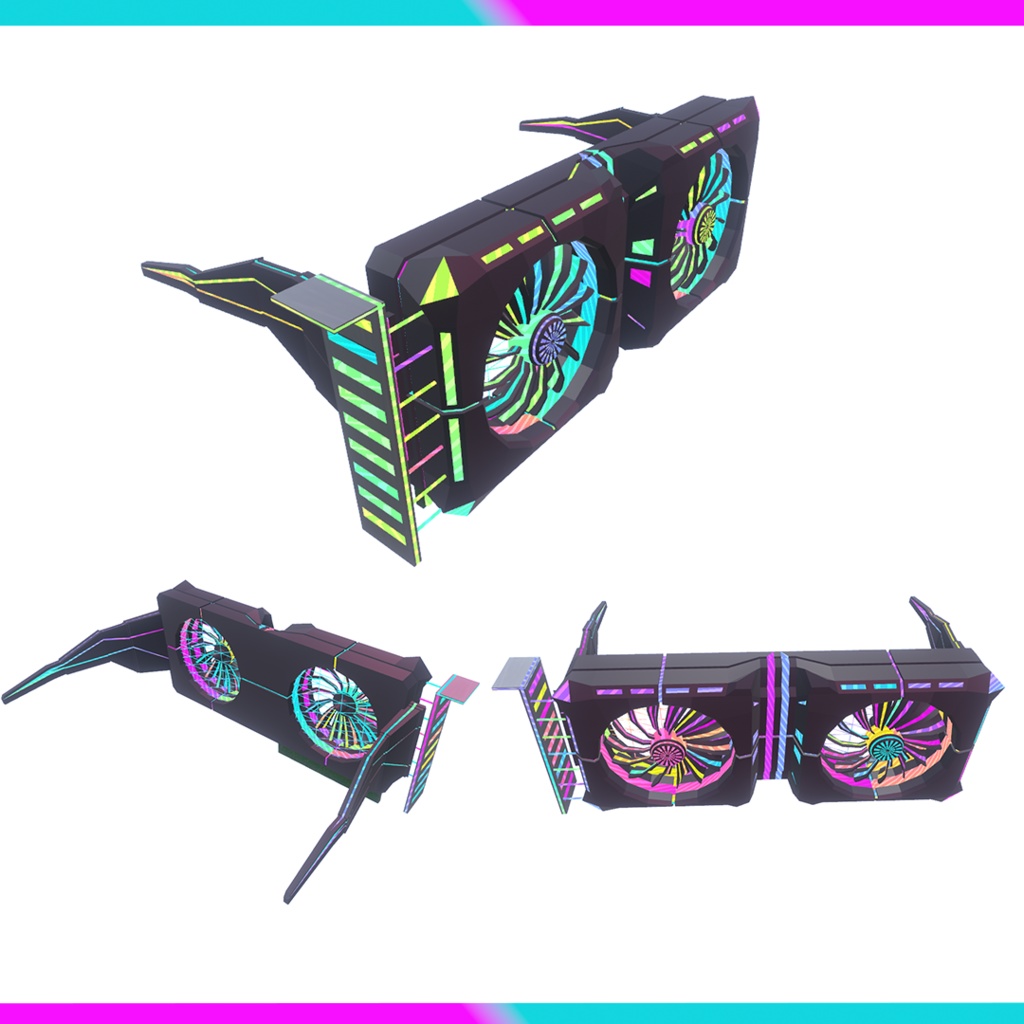 【VRChat】GamingGPU_PartyGlasses