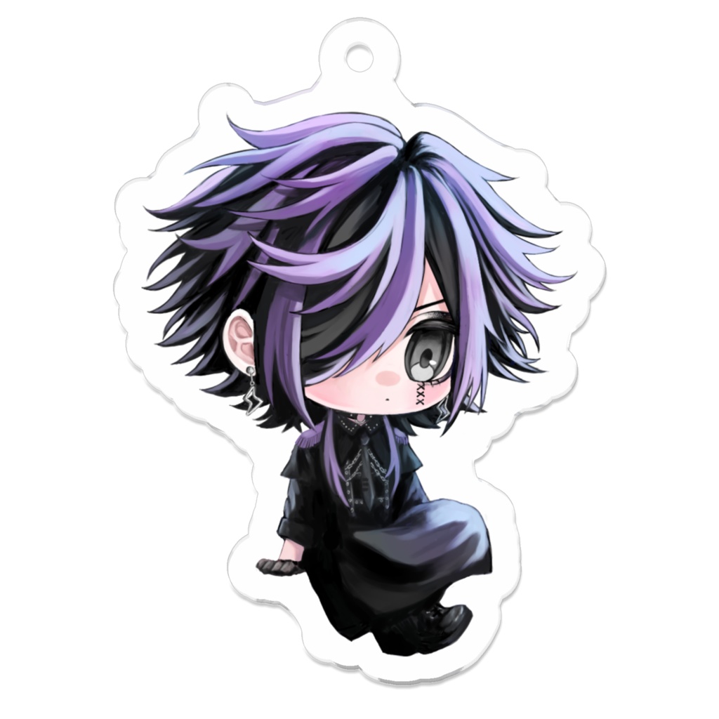 黒神咲夜のアクキー