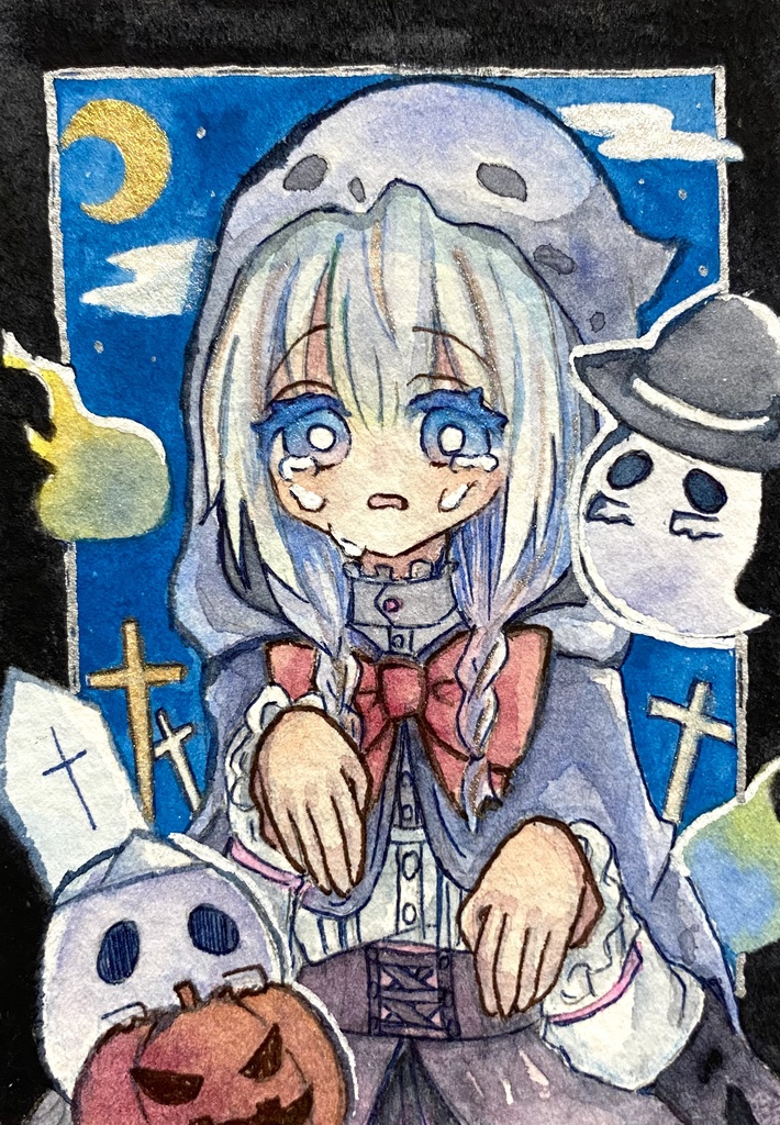 ATC原画 ｢夜の中｣