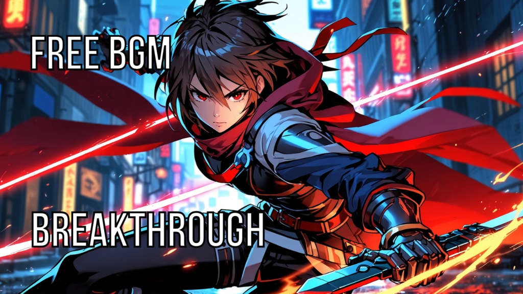 Breakthrough｜フリーBGM素材｜ループ処理済｜ゲーム・動画・配信向け音楽素材