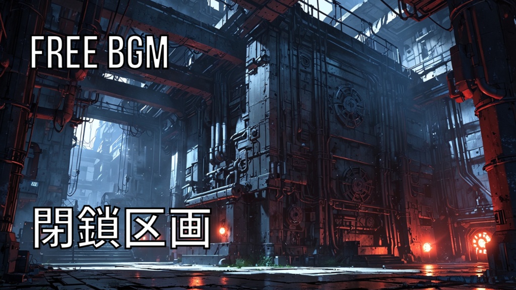 閉鎖区画｜フリーBGM素材｜ループ処理済｜ゲーム・動画・配信向け音楽素材