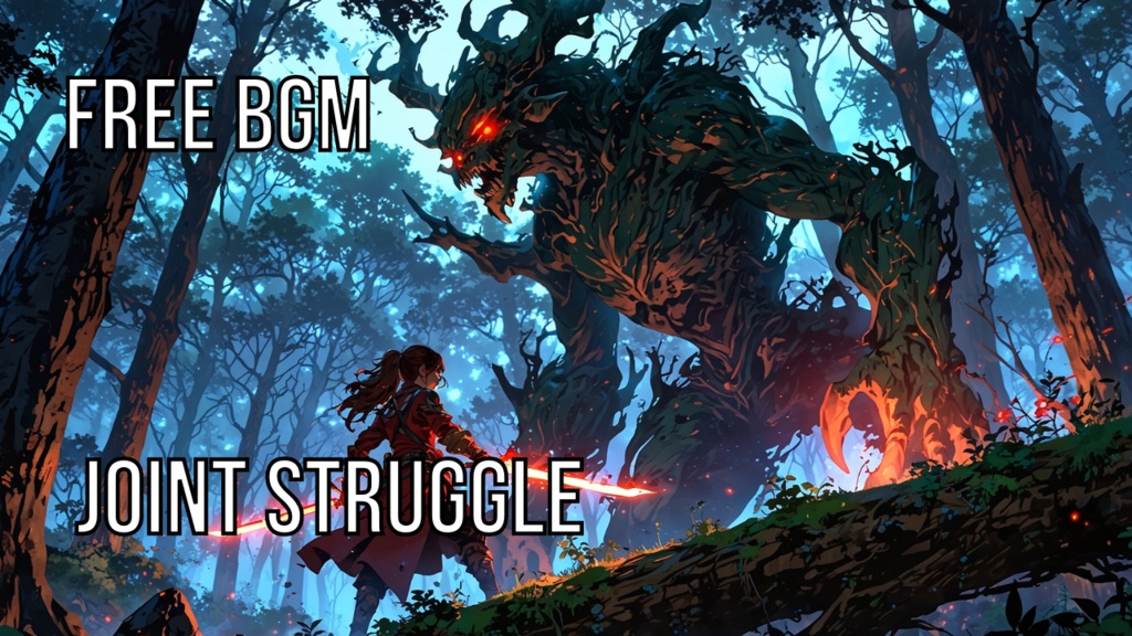 Joint struggle|フリーBGM素材|ループ処理済|ゲーム・動画・配信向け音楽素材