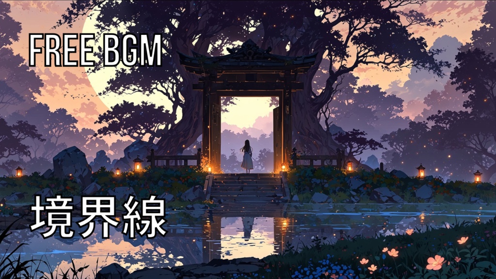 境界線｜フリーBGM素材｜ループ処理済｜ゲーム・動画・配信向け音楽素材
