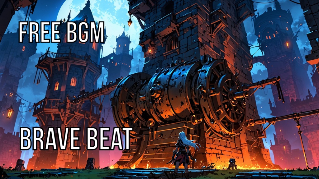 Brave Beat｜フリーBGM素材｜ループ処理済｜ゲーム・動画・配信向け音楽素材