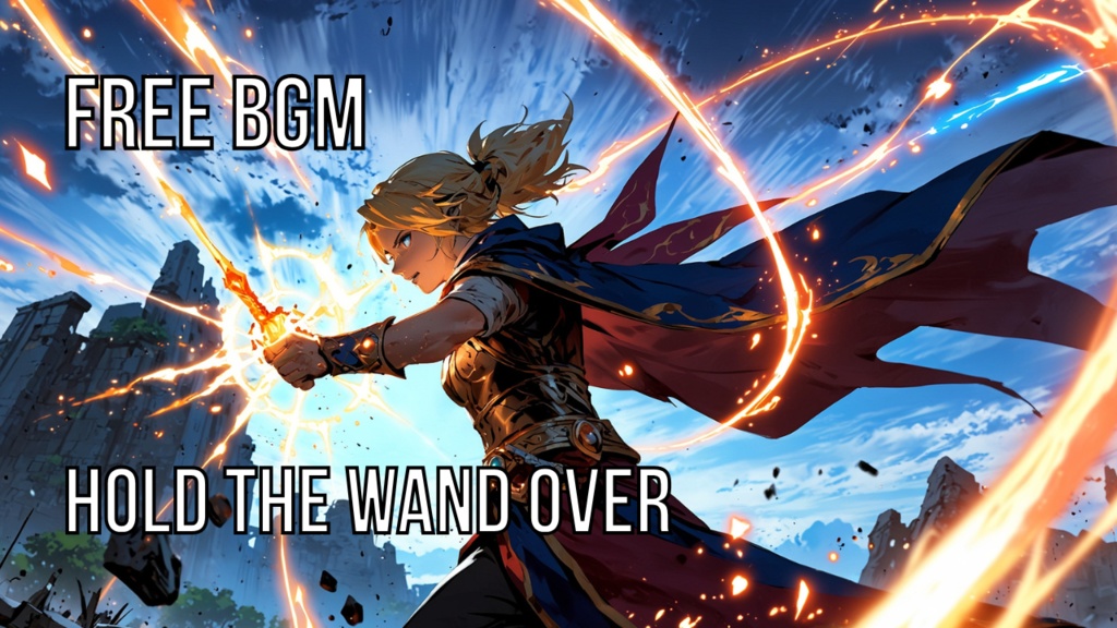 Hold the wand over｜フリーBGM素材｜ループ処理済｜ゲーム・動画・配信向け音楽素材