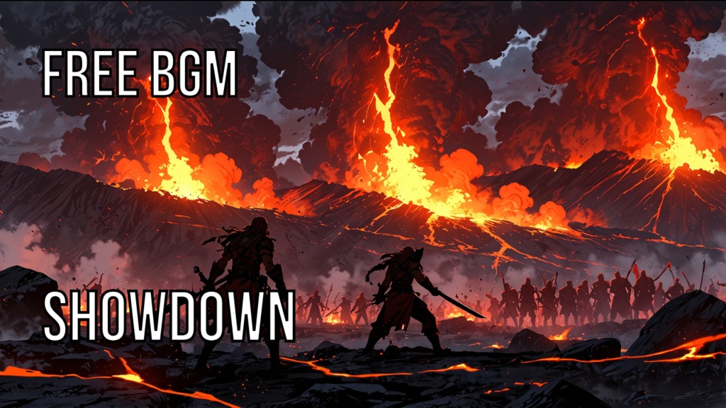 Showdown｜フリーBGM素材｜ループ処理済｜ゲーム・動画・配信向け音楽素材