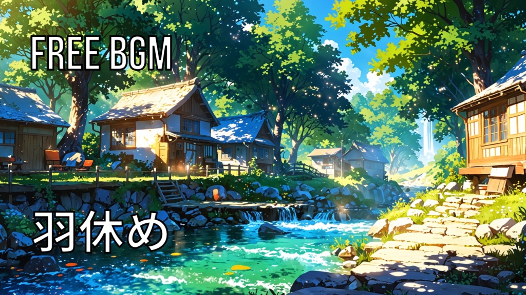 羽休め｜フリーBGM素材｜ループ処理済｜ゲーム・動画・配信向け音楽素材