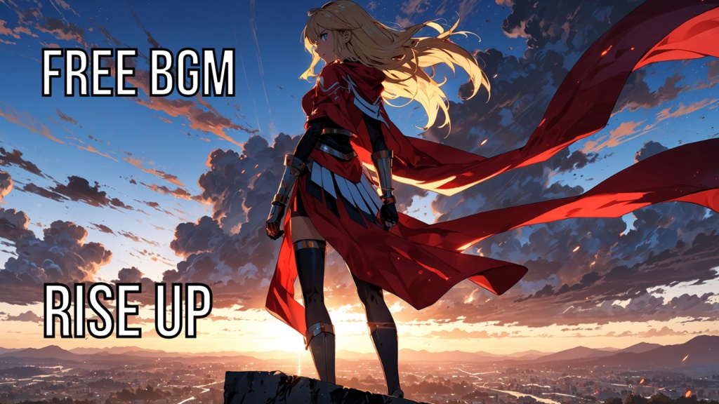 Rise up｜フリーBGM素材｜ループ処理済｜ゲーム・動画・配信向け音楽素材