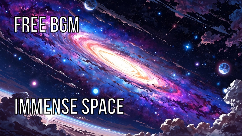 Immense space|フリーBGM素材|ループ処理済|ゲーム・動画・配信向け音楽素材