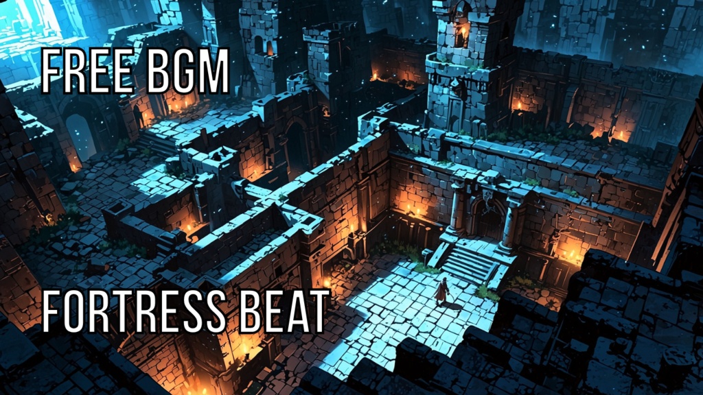 Fortress Beat｜フリーBGM素材｜ループ処理済｜ゲーム・動画・配信向け音楽素材
