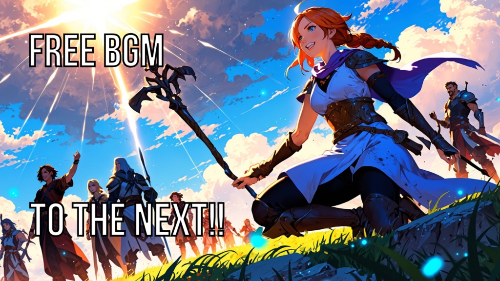 To the Next!!｜フリーBGM素材｜ループ処理済｜ゲーム・動画・配信向け音楽素材