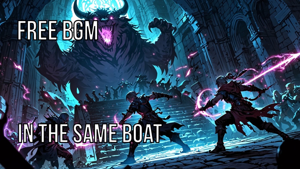 In the same boat｜フリーBGM素材｜ループ処理済｜ゲーム・動画・配信向け音楽素材