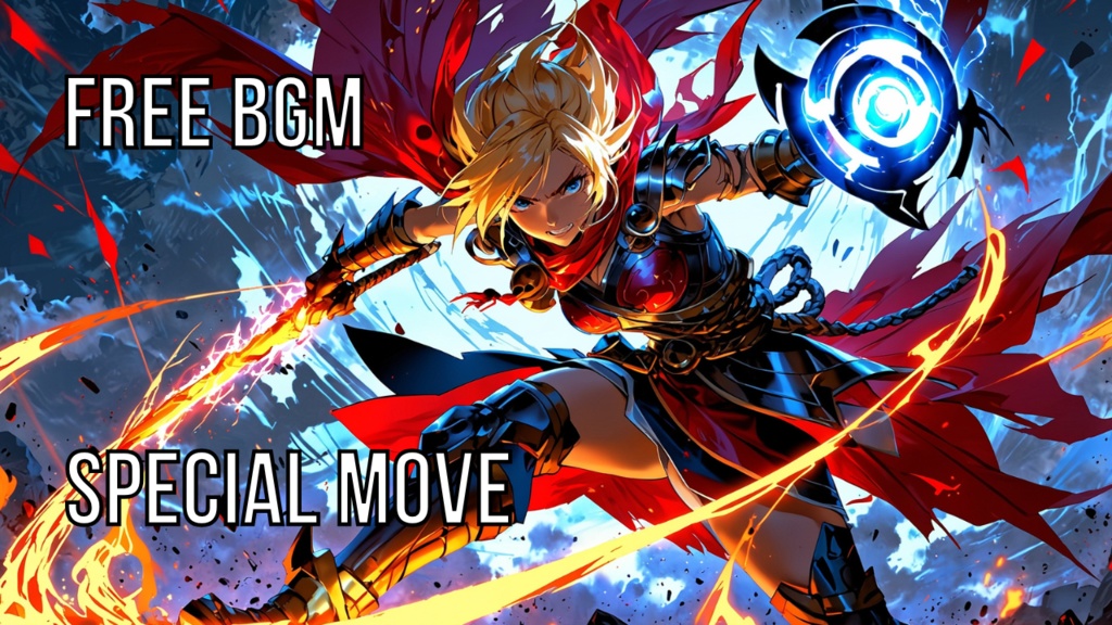 Special Move｜フリーBGM素材｜ループ処理済｜ゲーム・動画・配信向け音楽素材