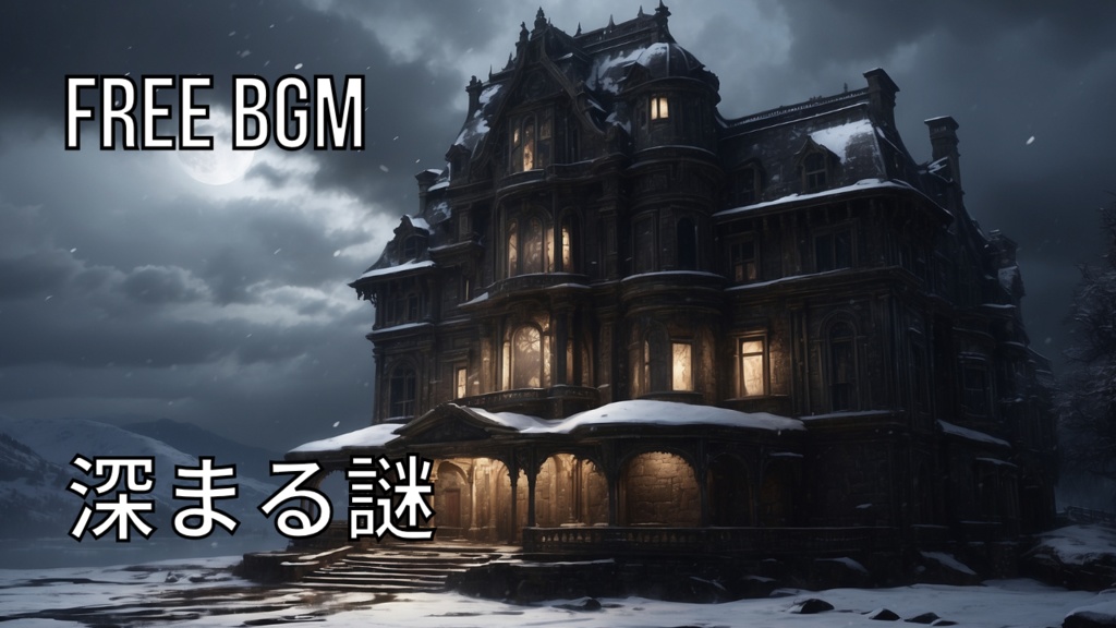 深まる謎|フリーBGM素材|ループ処理済|ゲーム・動画・配信向け音楽素材