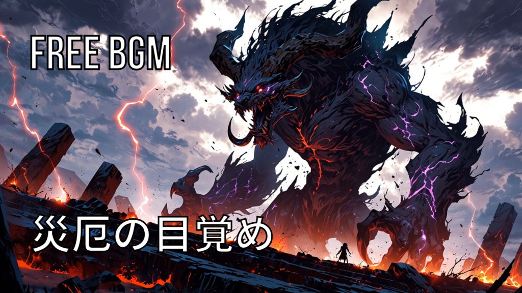 災厄の目覚め｜フリーBGM素材｜ループ処理済｜ゲーム・動画・配信向け音楽素材