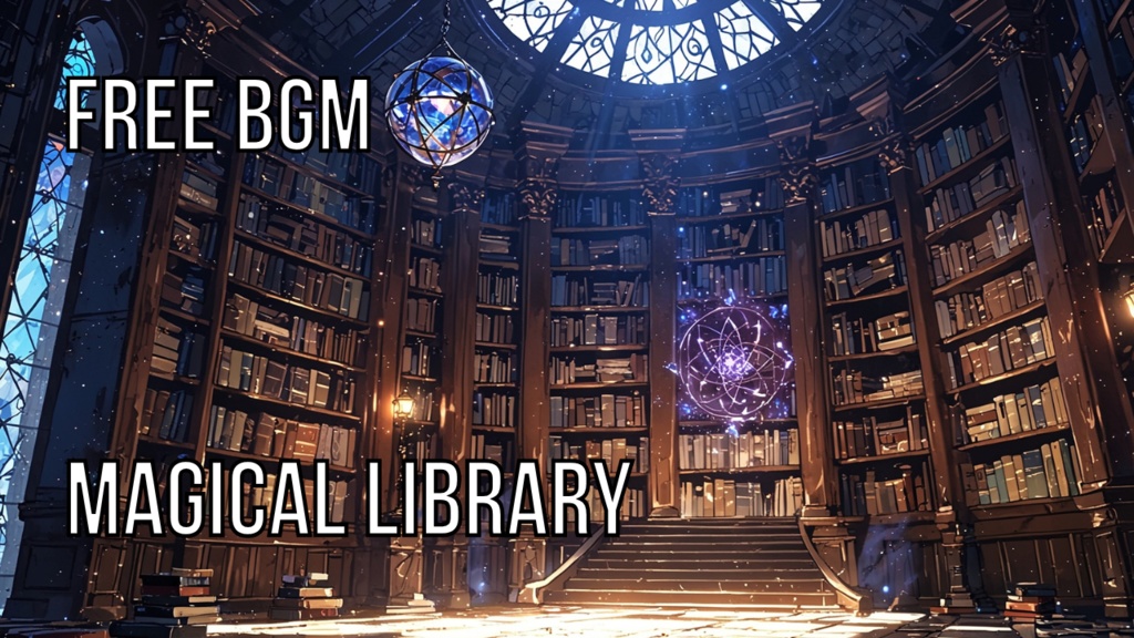 Magical Library｜フリーBGM素材｜ループ処理済｜ゲーム・動画・配信向け音楽素材